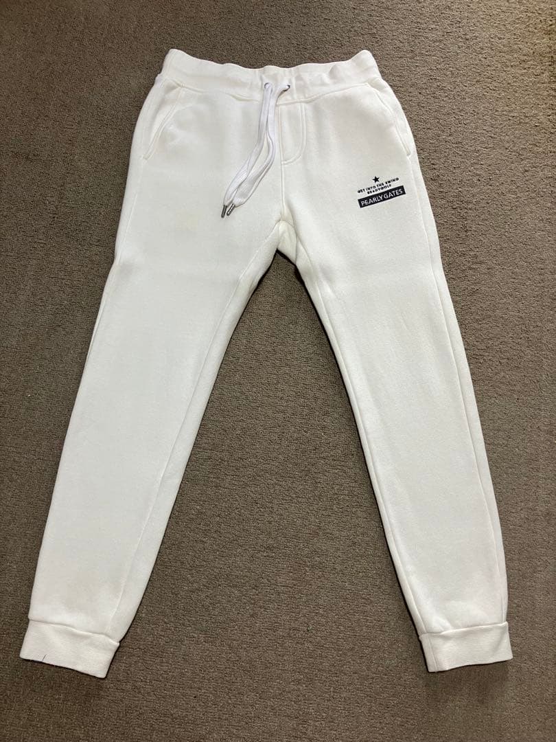 PEARLY GATES 裏起毛スウェットパンツ