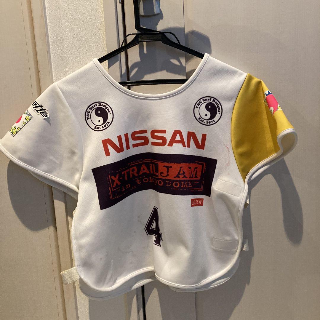 ヨナス・エメリー　サイン入り　X-TRAIL JAMゼッケン