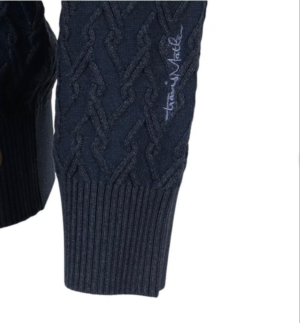トラヴィスマシュー ケーブル クルーネック ニット、セーター 未使用タグ付 L