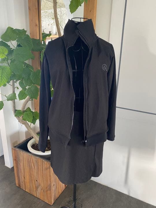 【新品】AIMANT サッカーストライプブルゾン&スカート