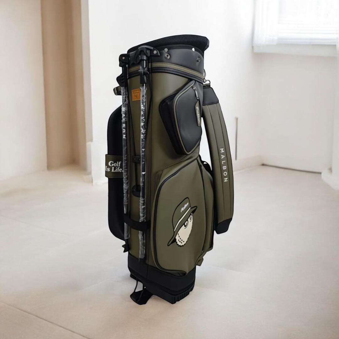 新品 マルボン MALBON ゴルフバッグ キャディバッグ スタンドバッグ
