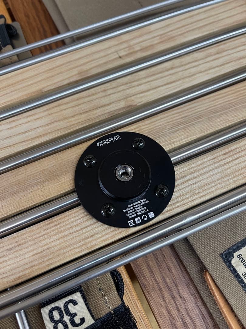 38explore A38grate & 38GT310 & アシノプレート