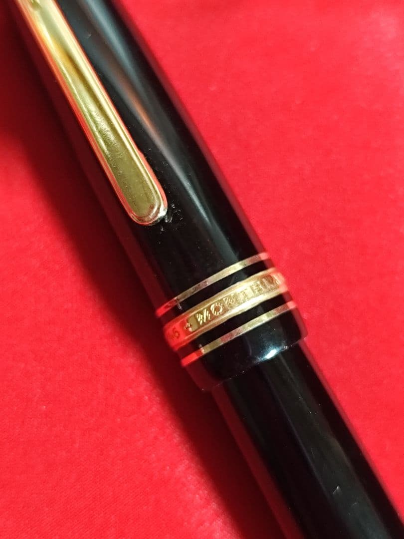 MONTBLANC モンブラン マイスターシュテュック 14K 万年筆 ブラック