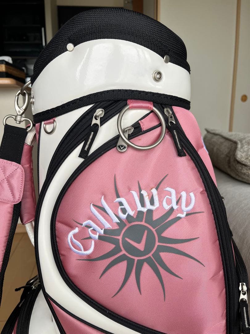 美品キャロウェイ　大人気　solaire ソレイユ/ソレイル　キャディバッグのみ