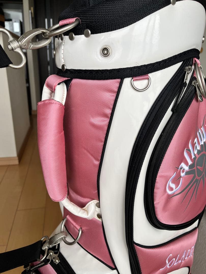 美品キャロウェイ　大人気　solaire ソレイユ/ソレイル　キャディバッグのみ