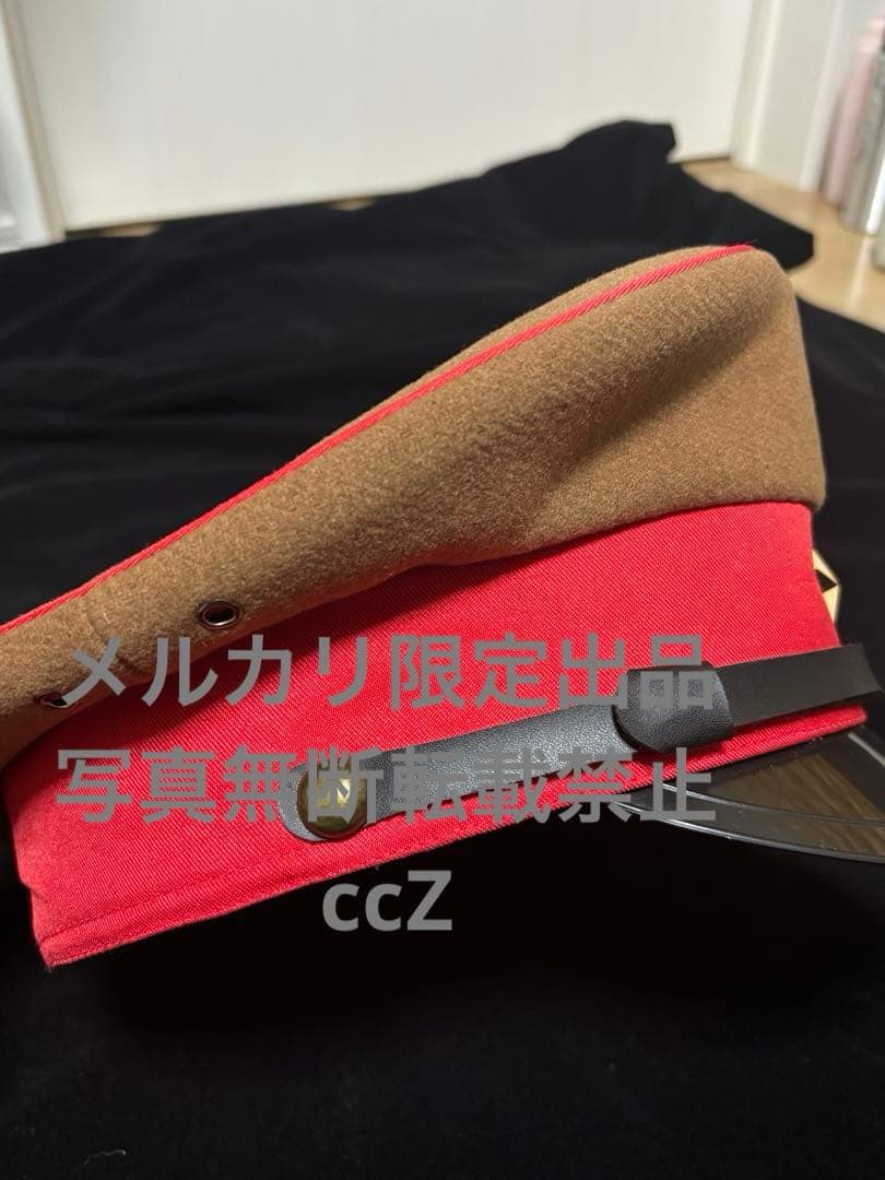 【特別企画・激レア】日本帝国陸軍 45式将校軍帽　（焦香色ウール）