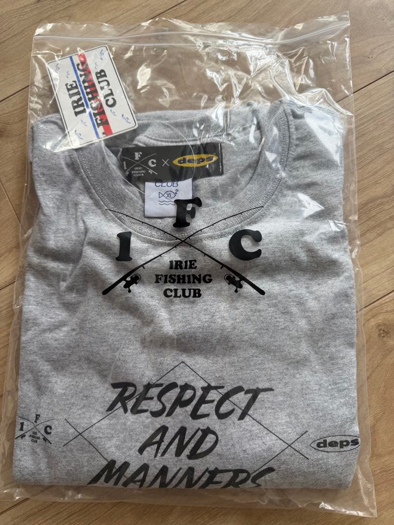 Irie Fishing Club Tシャツ グレー