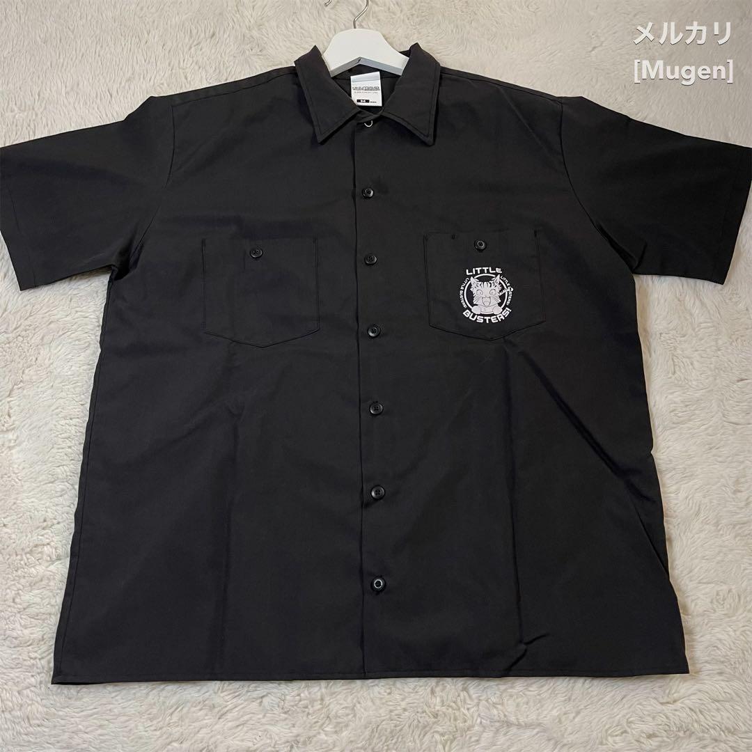 リトルバスターズ 能美クドリャフカ 刺繍ワークシャツ (Mサイズ)