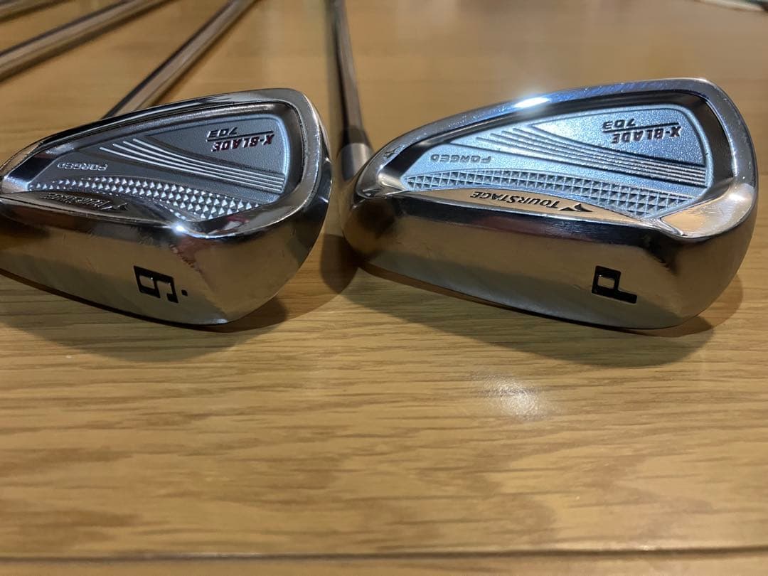 ブリヂストン ツアーステージ Xブレード 703 軟鉄鍛造アイアン 6本組