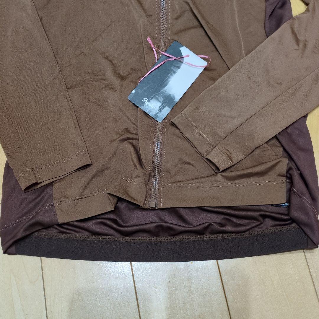 ラファ プロチーム ロングスリーブ ライトウェイトジャージ XL ブラウン