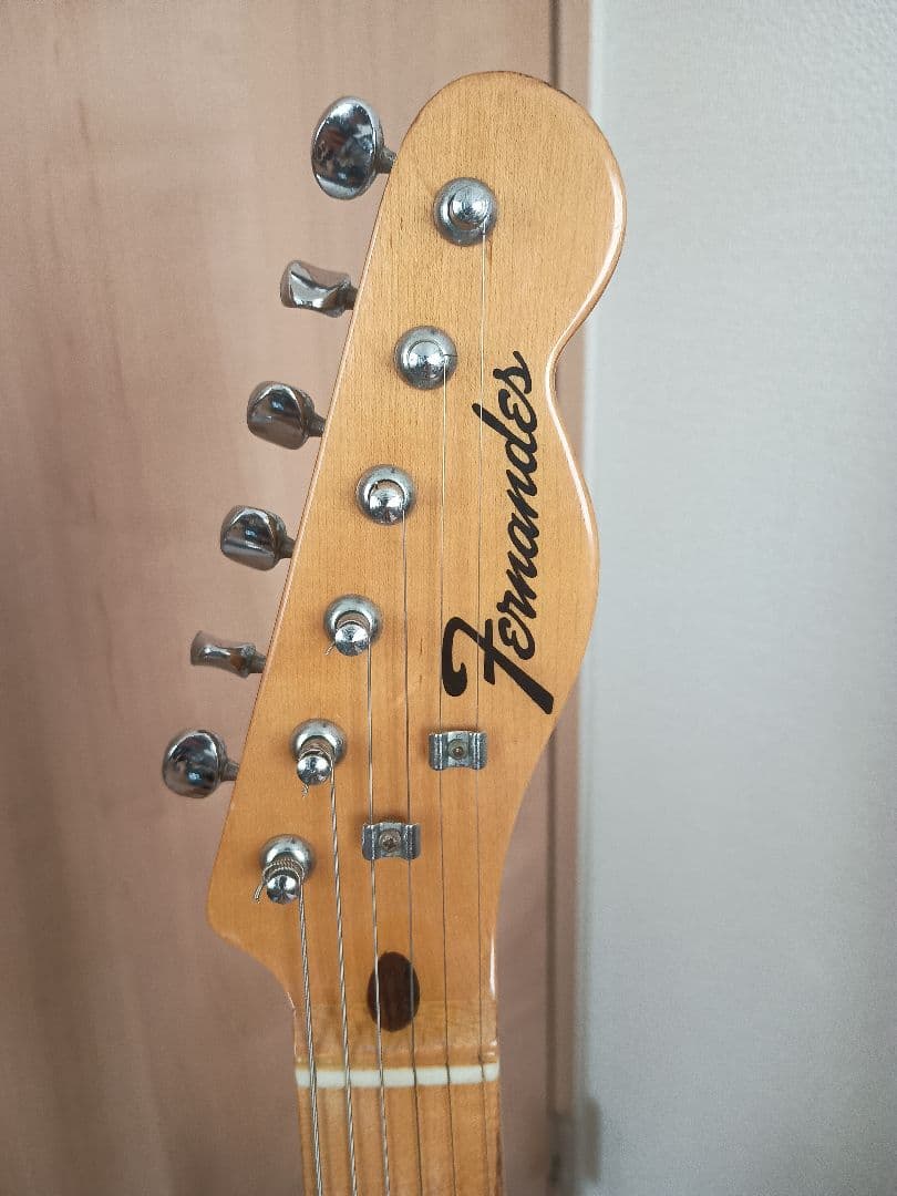テレキャスター　FERNANDES BURNYネック　Suquierボディ