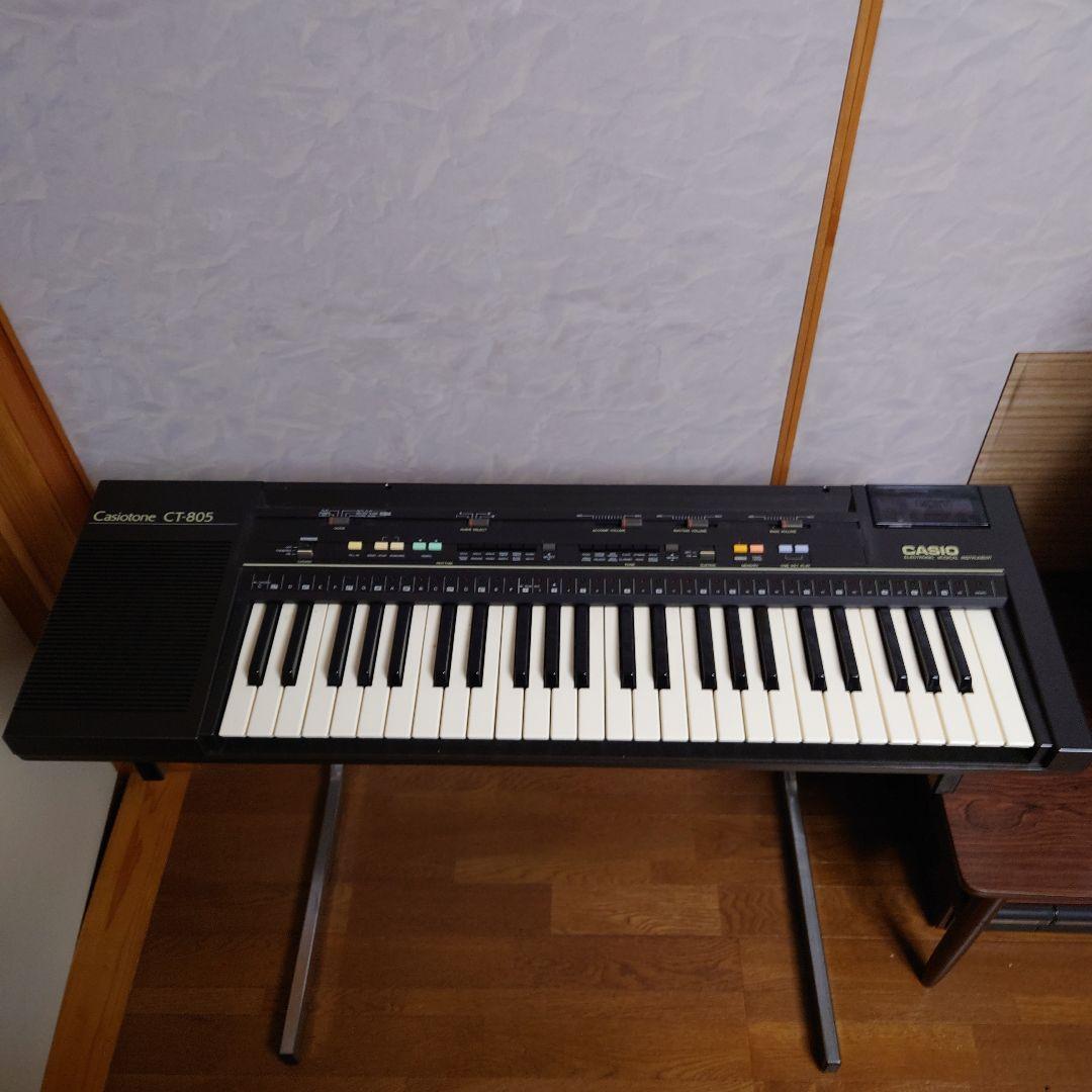 CASIO CT-805 電子キーボード 61鍵 スタンド付き