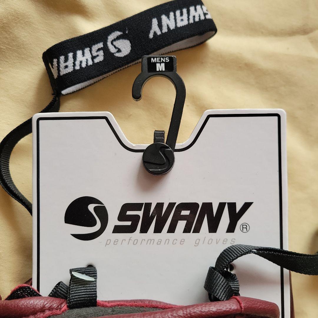 SWANYのGORE-TEX MEN'S スキー・スノボーレザー ミトングローブ