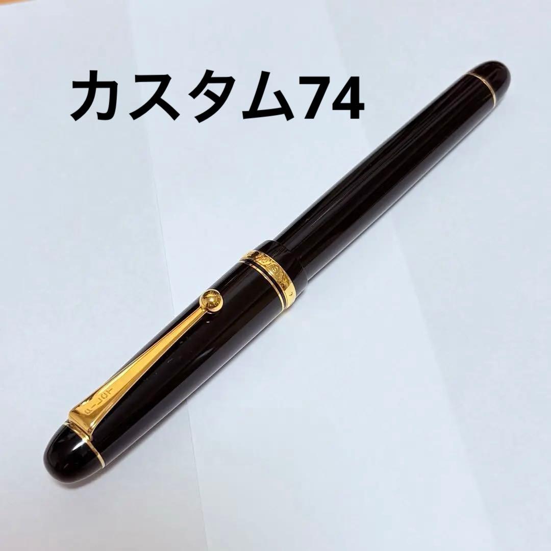 PILOT カスタム74 万年筆 中字 パイロット 14k custom