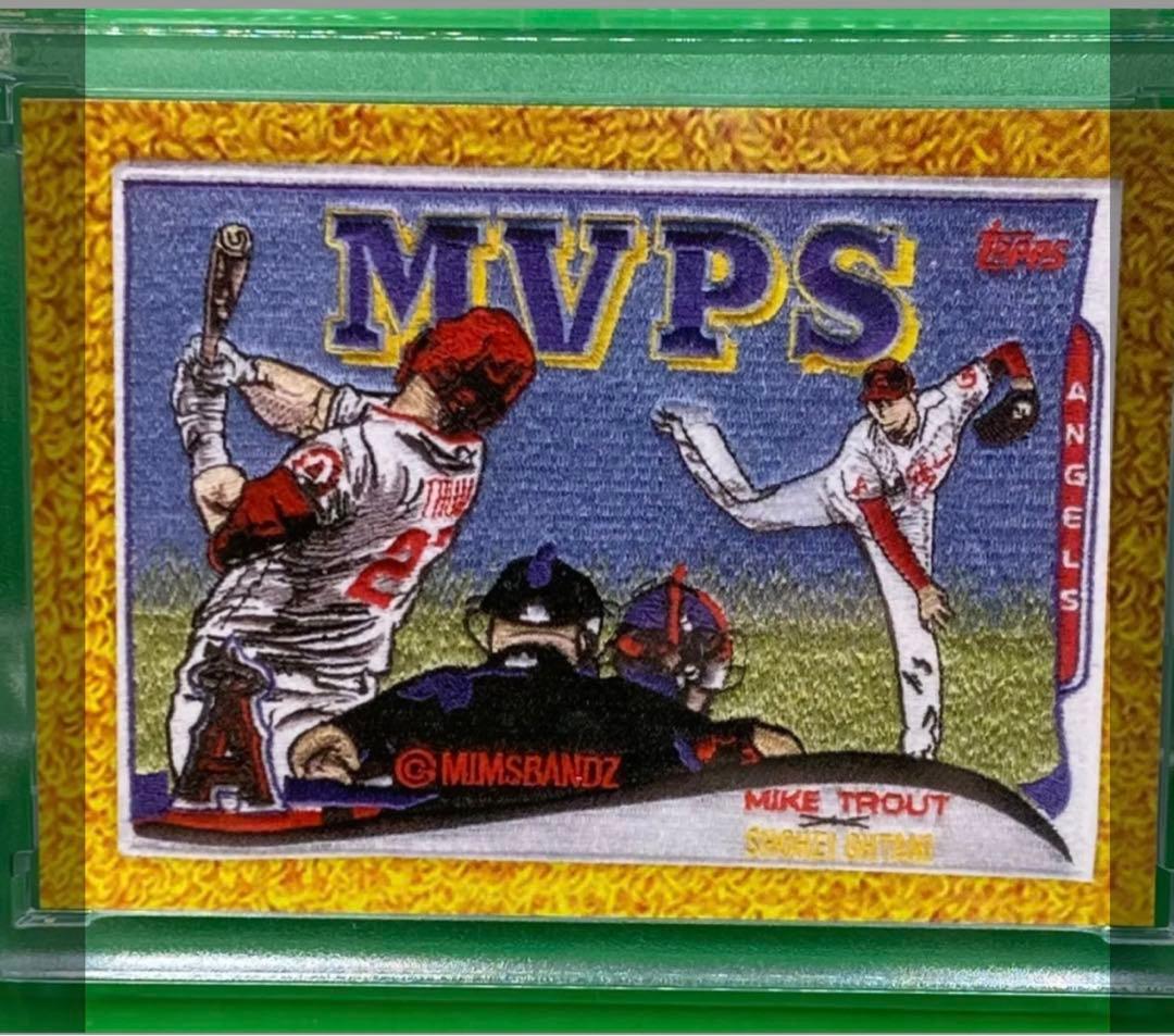 MVP満票受賞　大谷vsトラウト　発行枚数2531枚しかされてません。