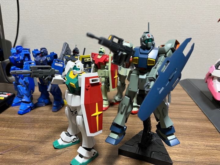 HGUC1／144ジムまとめセット　完成塗装品ガンプラ
