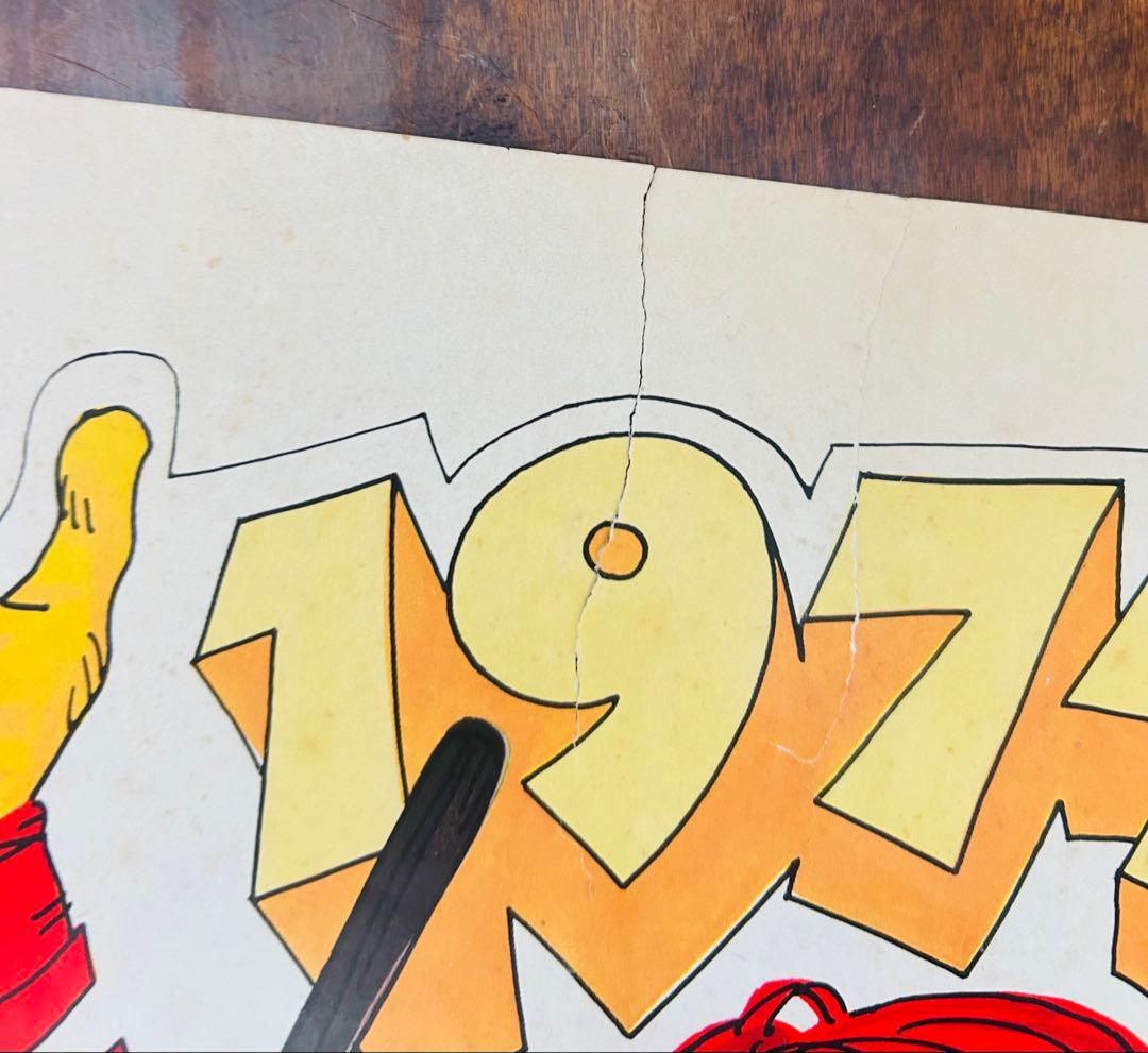 74' McDonalds Calendar マクドナルドカレンダー 当時レトロ