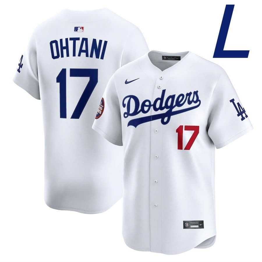 【公式完売品】ドジャース 大谷翔平 ユニフォーム 東京シリーズ 開幕戦 パッチ付