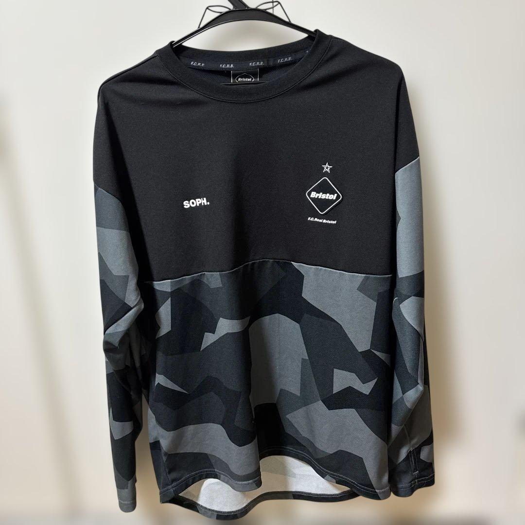 FCRB CAMOUFLAGE PRACTICE L/S Lサイズ