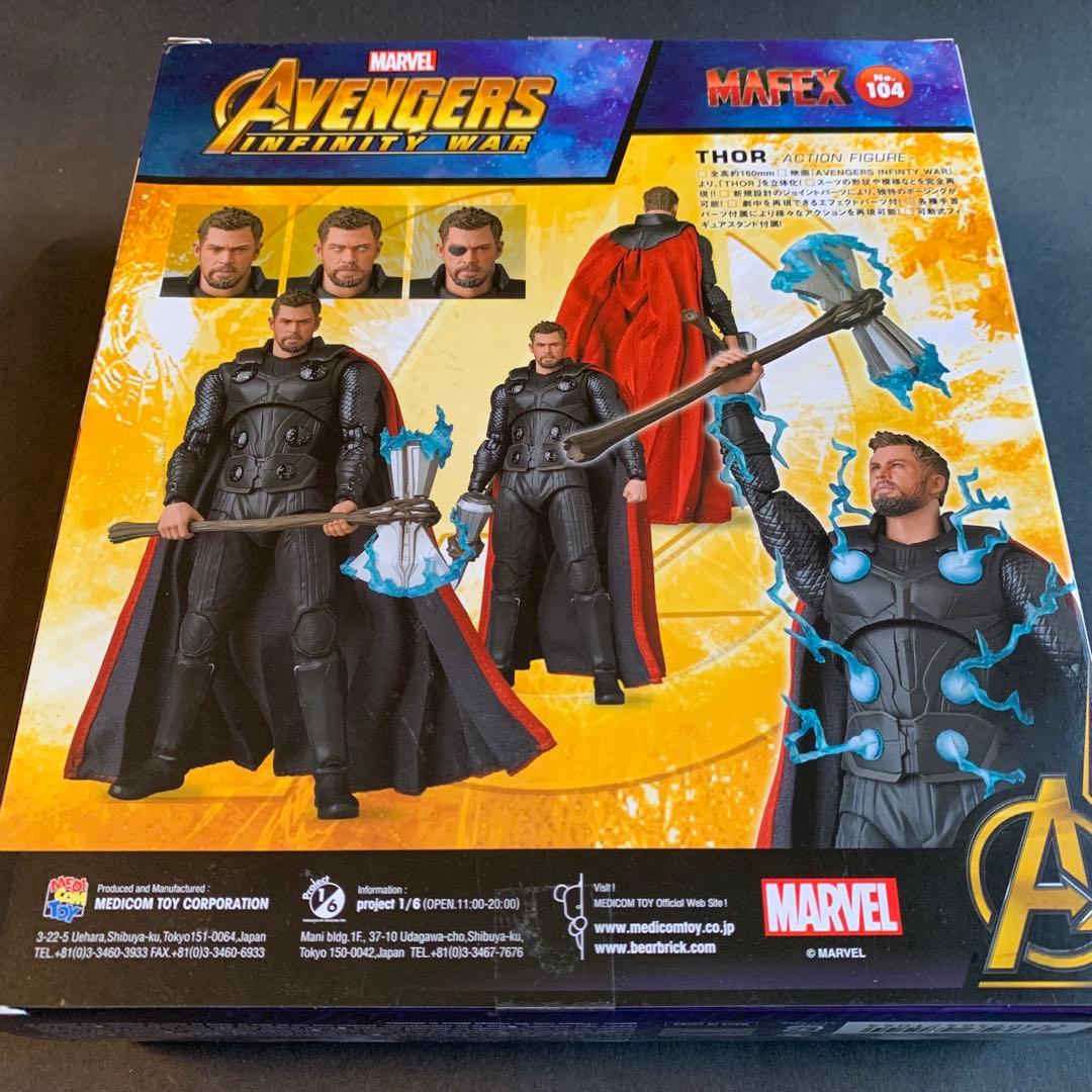 【ほんで】MAFEX AVENGERS INFINTY WAR THOR