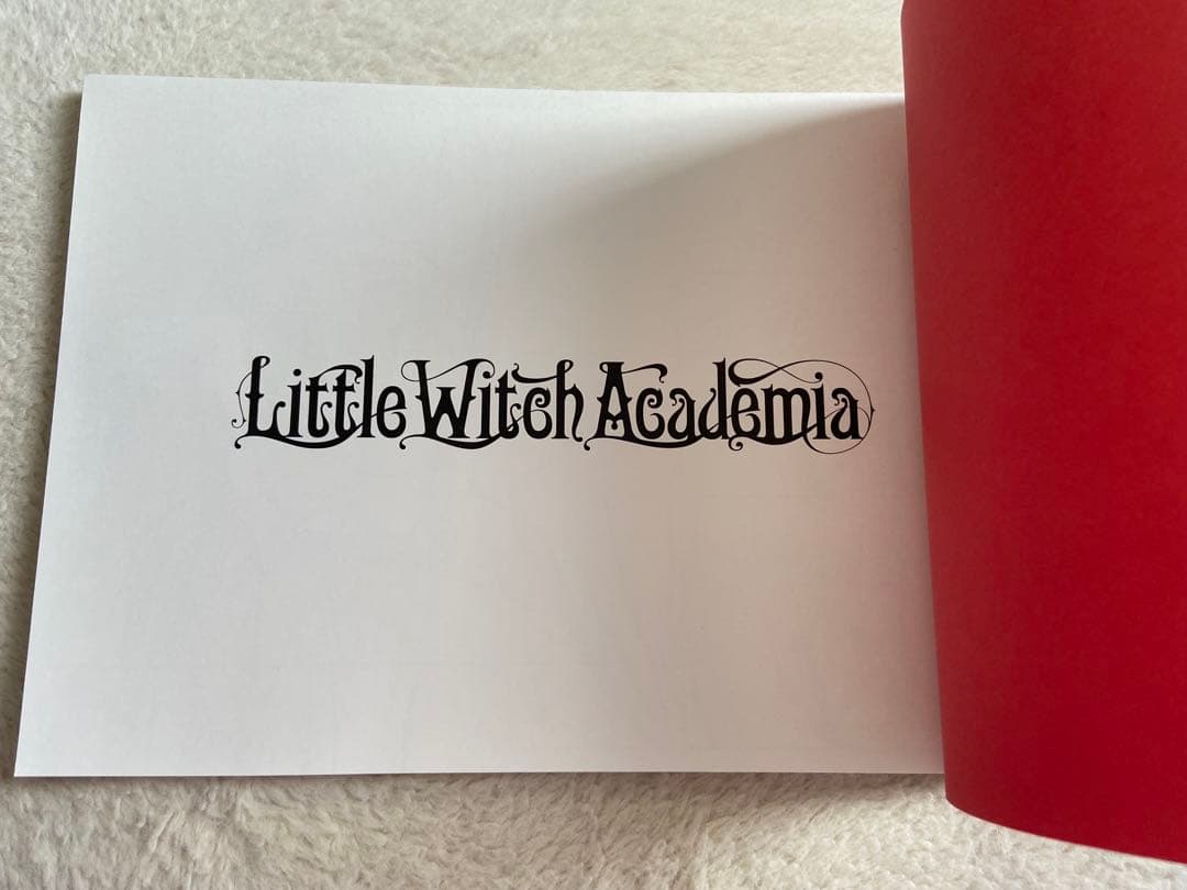 Little Witch Academia リトルウィッチアカデミア 原画集