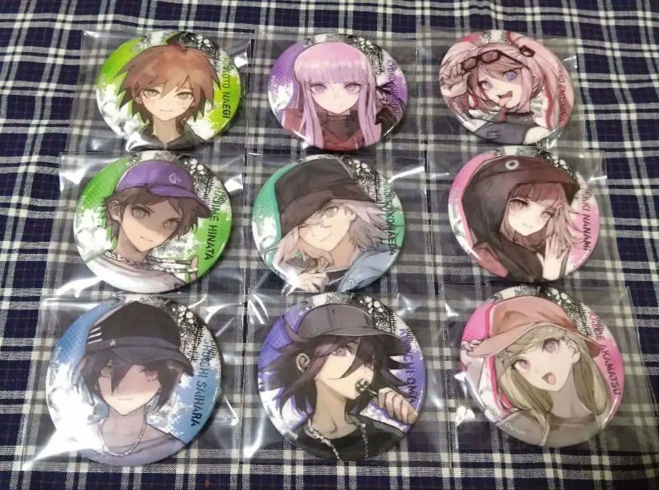 ダンガンロンパV3 スーパーダンガンロンパ2 toi8 　缶バッジ コンプリート