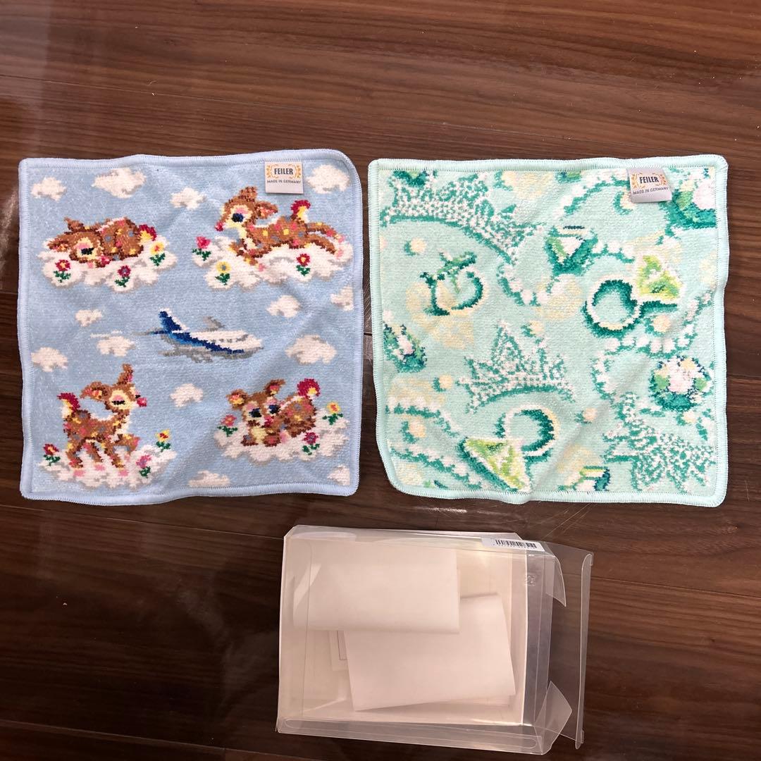 フェイラー　FEILER ANA ハンカチ 2枚セット　未使用