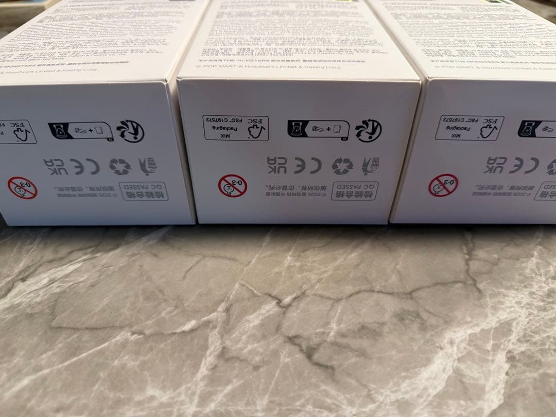 POP MART ラブブ　エナジー　3個セット　公式サイト購入品　未開封