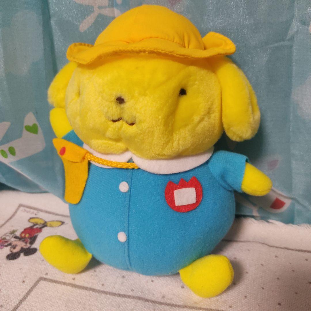ポムポムプリン 幼稚園 レトロ ぬいぐるみ 非売品