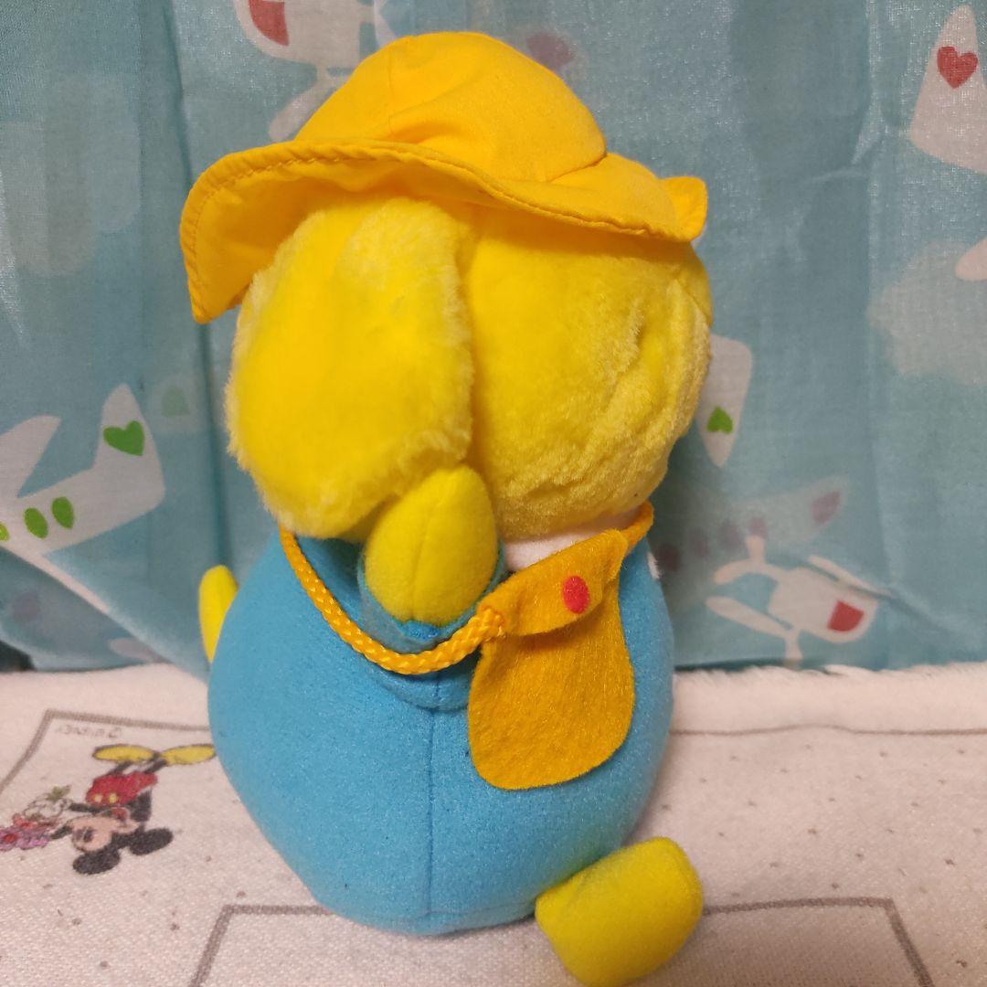 ポムポムプリン 幼稚園 レトロ ぬいぐるみ 非売品