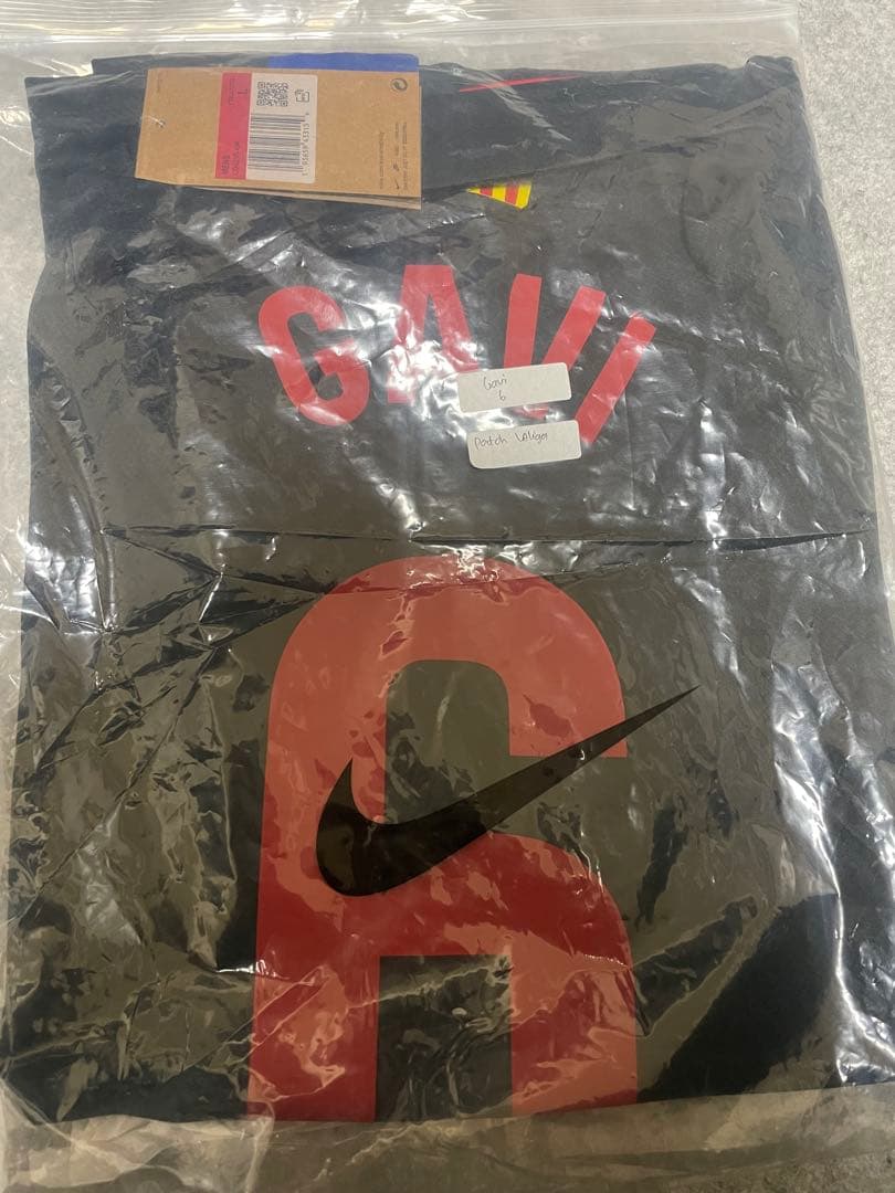 バルセロナ　選手支給品　24/25アウェイユニフォーム　ガビ