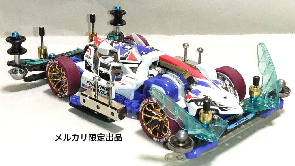 【出品期間延長】ミニ四駆　マッハフレーム　ブルーシャーシ　レーザーパーツ　純正