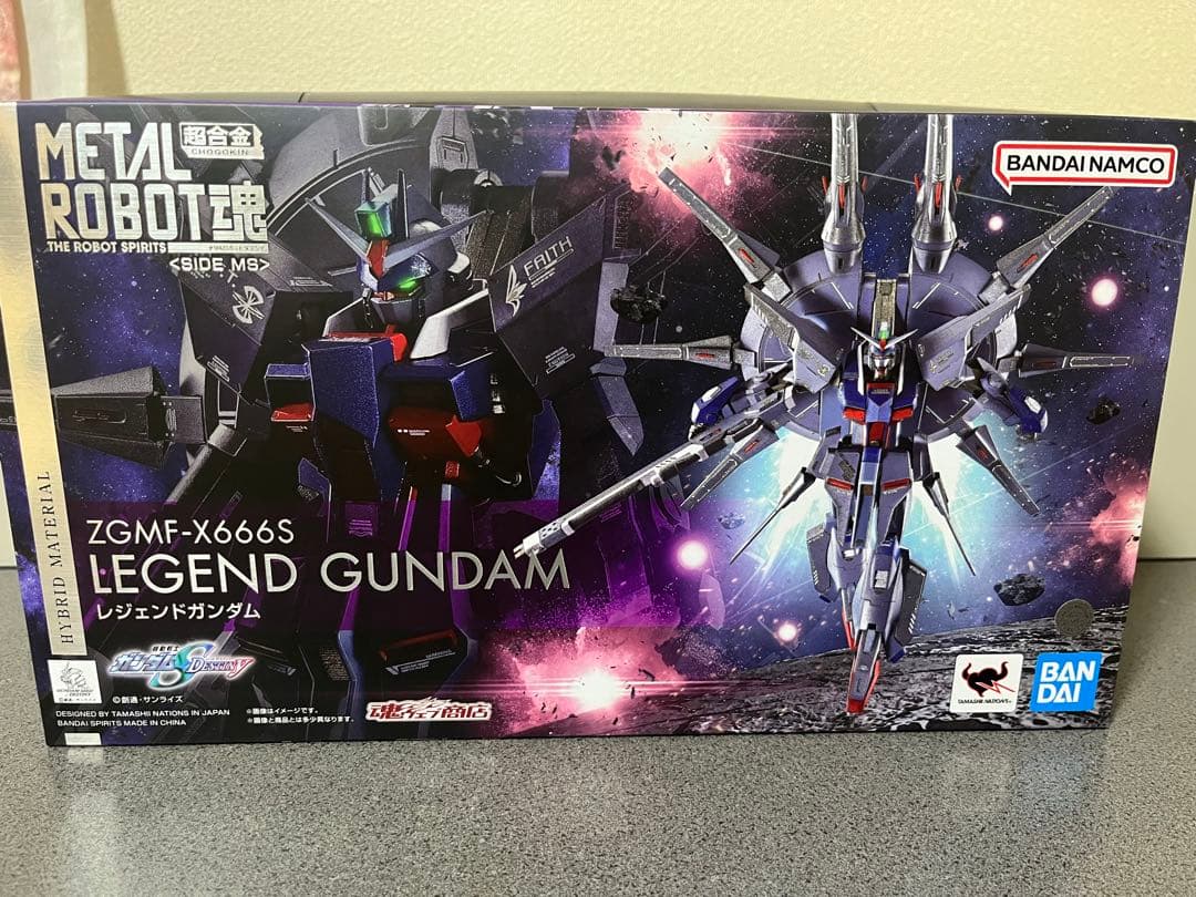 L ROBOT魂　デスティニーガンダム　レジェンドガンダム　光の翼セット