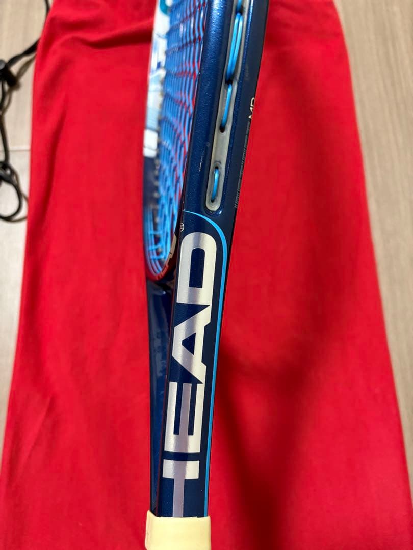 @HEAD ヘッド　硬式テニスラケット　ブルー　ホワイト