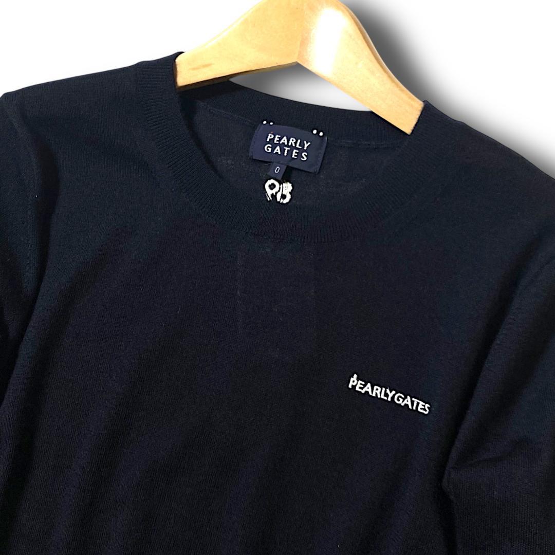 2 定4.1万 パーリーゲイツ カシミヤ100％ ローゲージ ニット セーター