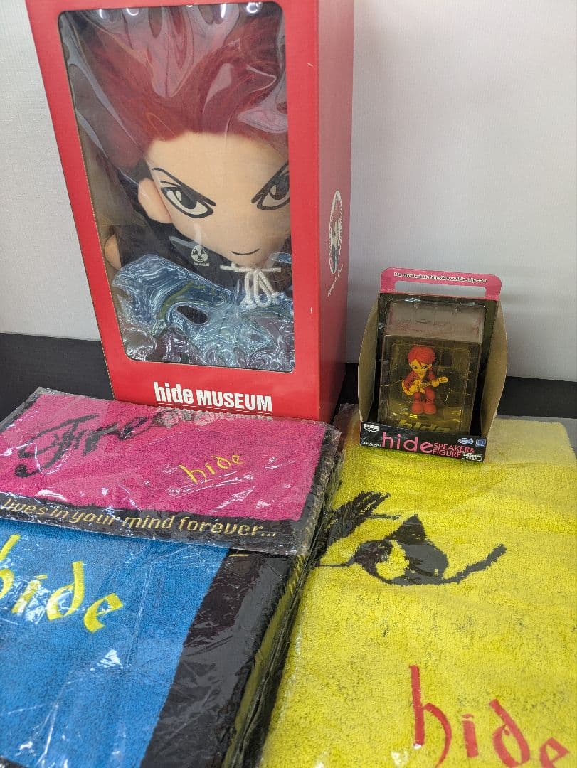 【おまけ付】hide MUSEUM 特大ぬいぐるみ お正月Ver, XJAPAN