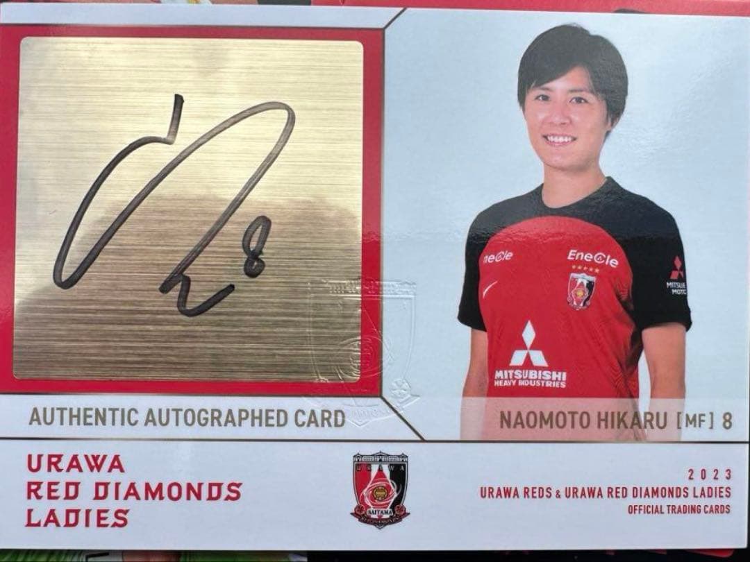 猶本光 20242023 浦和レッズ レディース 直筆サインカード