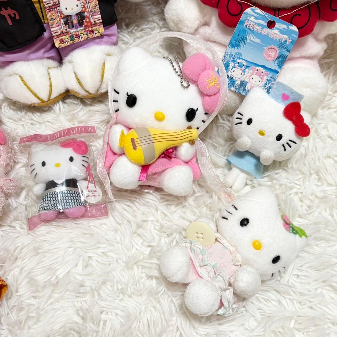 希少　ハローキティ　ご当地　ぬいぐるみ　ストラップ　キーホルダー　まとめ売り