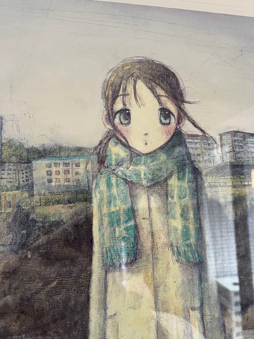 Emi Kuraya 版画 2021年 「変わる景色」　くらやえみ