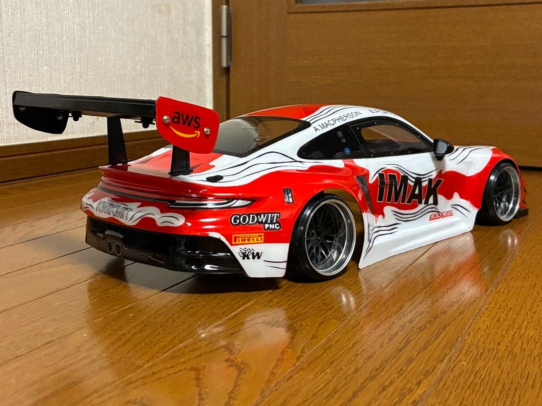 タミヤポルシェ911GT3R（992）AMACモータースポーツ仕様