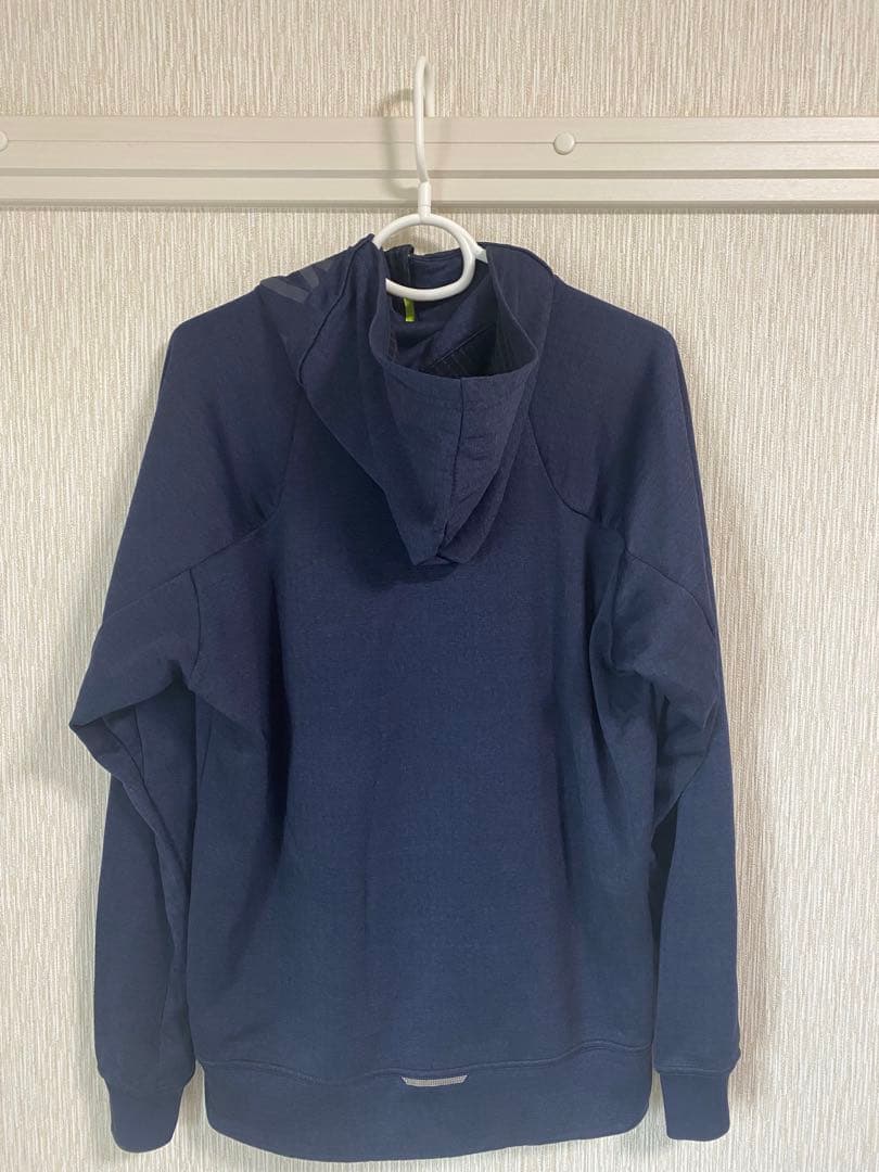 OAKLEY ジャージ上下セット 上XL 下Lサイズ　ネイビー&ライムグリーン色