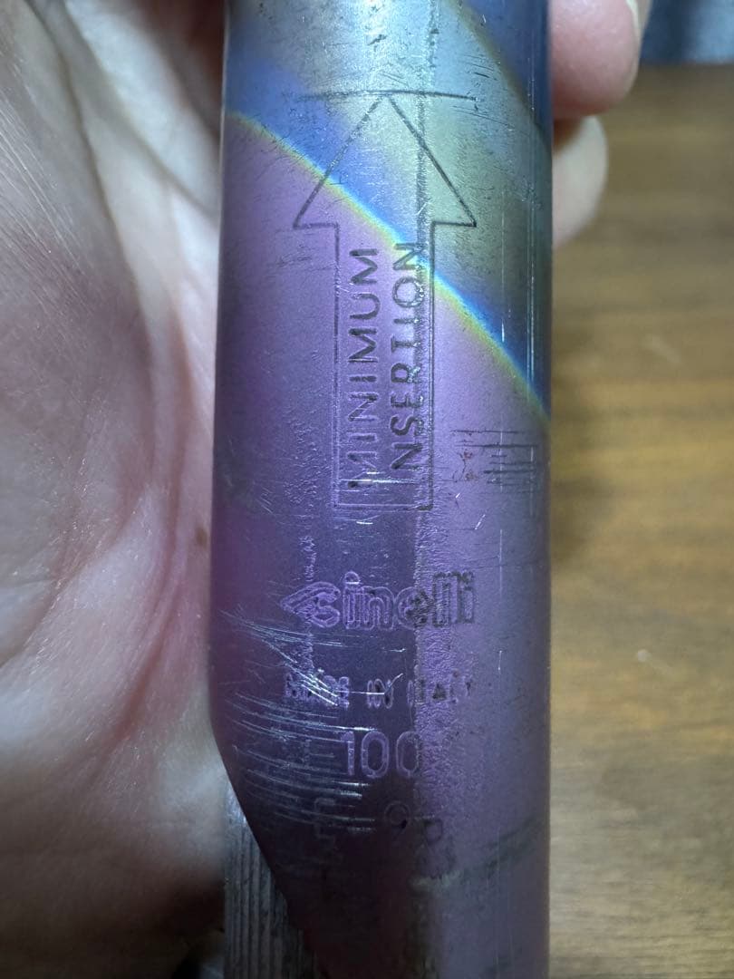 チネリ　チタン製ステム マルチカラー　GRAMMO