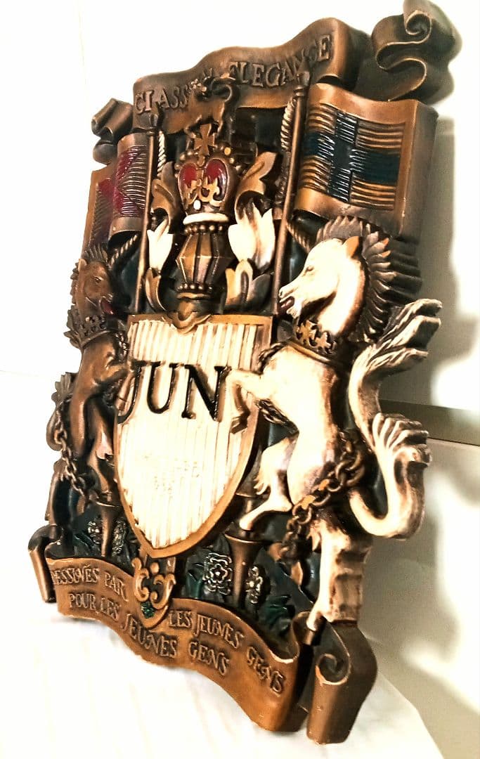 超レアJUN SHOPエンブレム看板　本物　JUNSHOP店舗用看板現存数超希少