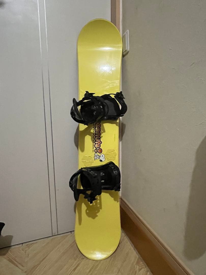 国産ボード！SNOOPY スノーボード　138cm 新品バインセット