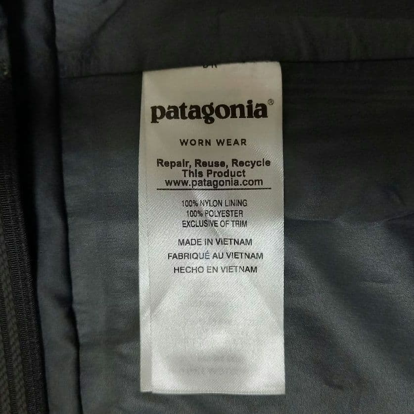 極美品✨パタゴニア メンズ アントラックド ジャケット ネイビー