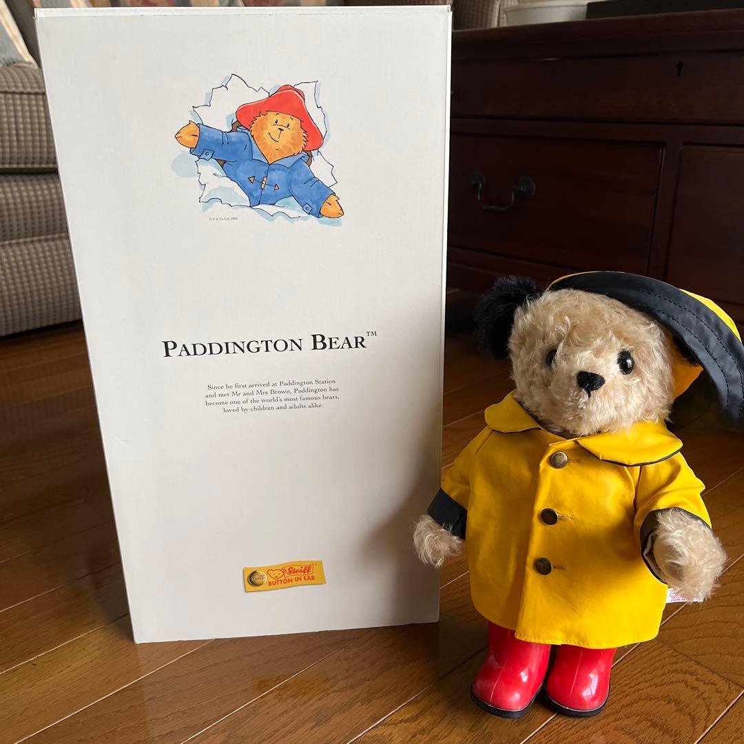 シュタイフ パディントンベア レインコート 28cm さらぽん