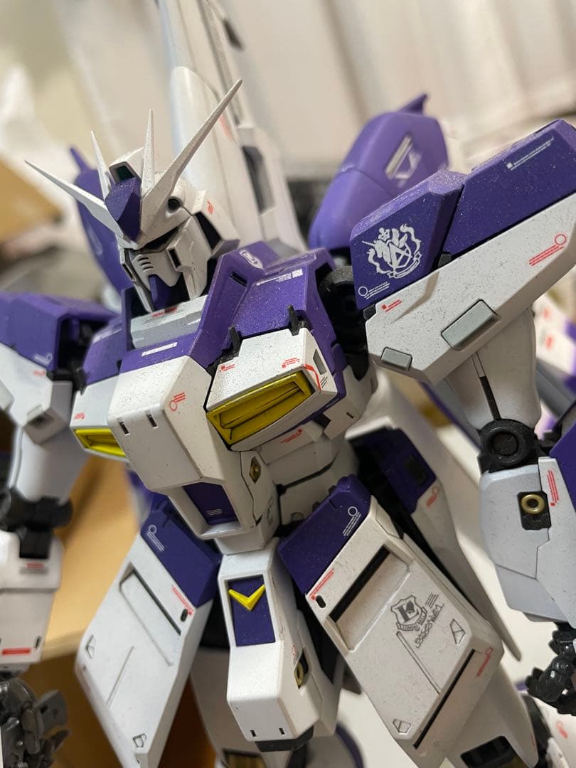 【オリジナル塗装、完成品】MG 1/100 Hi-νガンダム Ver.Ka