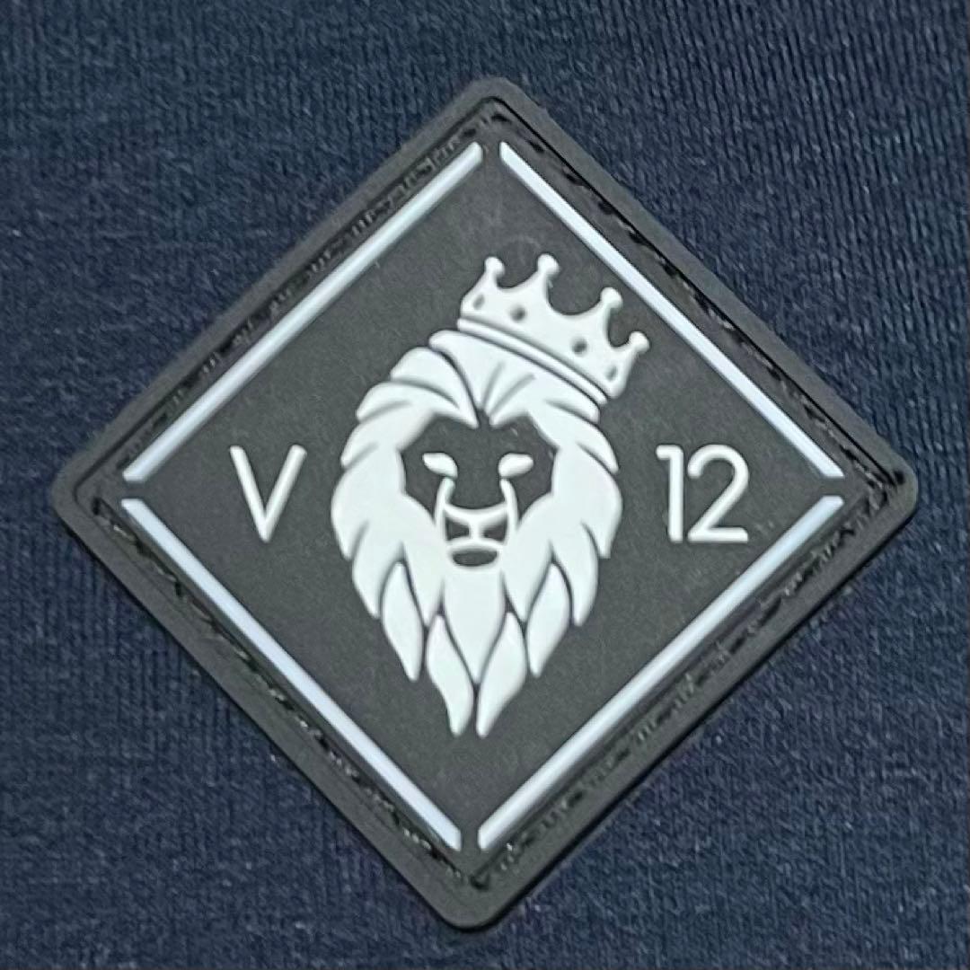 V12 ヴィトゥエルヴ　新品未使用　ネイビー　ダンボールニットセットアップ　L.