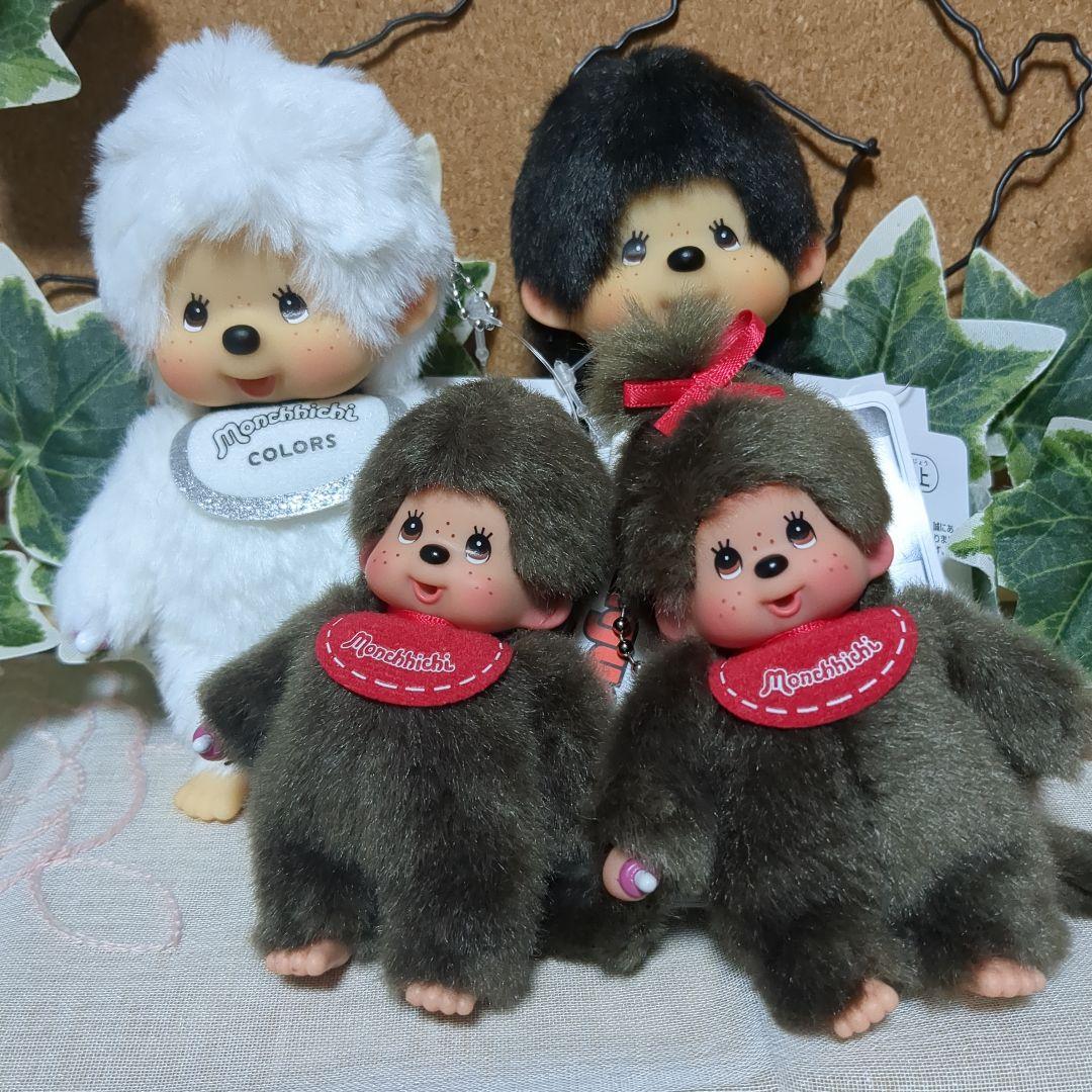 お買得✨COLORSブラック&ホワイト チビモンチッチ 男の子女の子 4セット