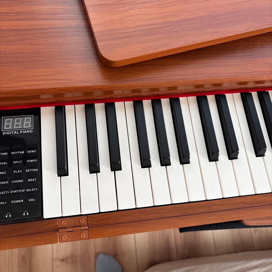 デジタルピアノ 61鍵 ウッド調　RHEIRIN 美品
